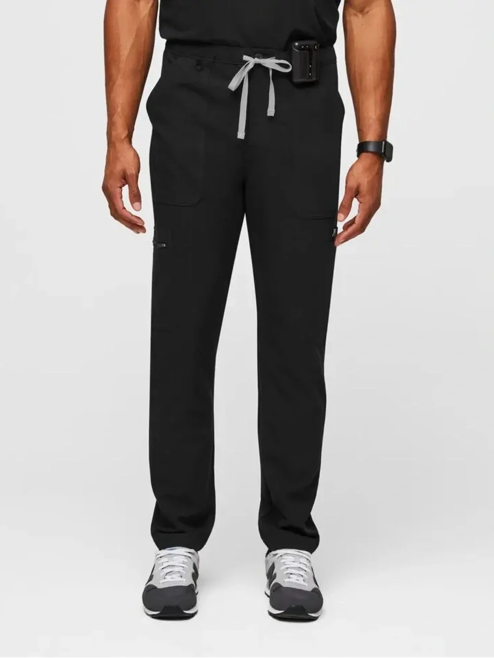 FIGS Cairo Cargo Scrub Pants Technical Collection Black Size Small Short Medical